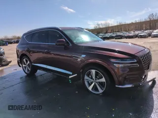 2021 Genesis GV80 with VIN KMUHCESC4MU040334, listed as a Copart auction lot 53325965 with 70,408 mi miles and Salvage title. Bid and sale history available at DreamBid. Image 15.