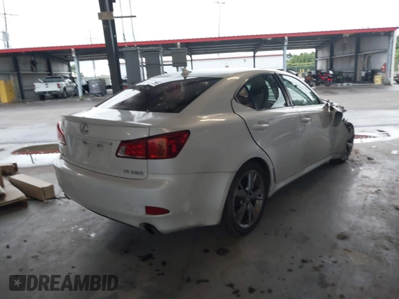 2010 Lexus IS 250 with VIN JTHBF5C29A5111957, listed as a IAAI auction lot 42484799 with Not provided miles and . Bid and sale history available at DreamBid. Image 4.