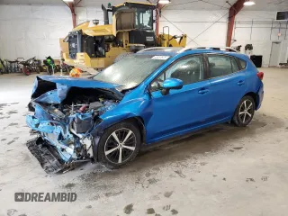 2020 Subaru Impreza Premium z VIN 4S3GTAD63L3717716, wystawiony jako Copart lot #55387675 z przebiegiem 60 014 mil mil oraz Szkoda całkowita • Salvage title. Historia ofert i sprzedaży dostępna na DreamBid. Obrazek 1.