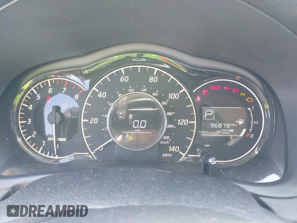 2016 Nissan Note SV with VIN 3N1CE2CPXGL364526, listed as a IAAI auction lot 41641018 with 96,879 mi miles and . Bid and sale history available at DreamBid. Image 7.