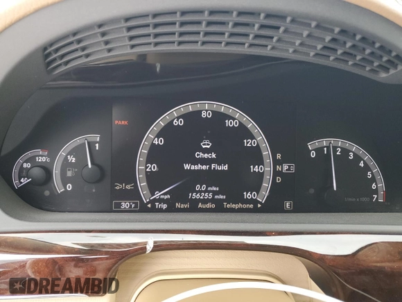 2013 Mercedes-Benz S-Class S 550 with VIN WDDNG9EB5DA520975, listed as a Copart auction lot 43427585 with 156,255 mi miles and Clean Title. Bid and sale history available at carsss.com. Image 9.