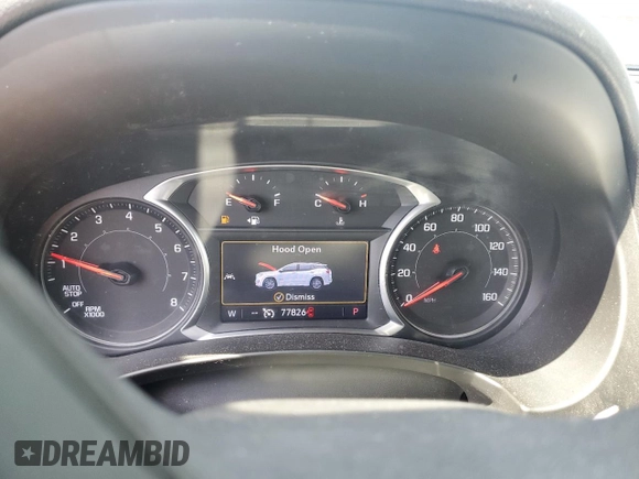 2020 GMC Terrain SLT with VIN 3GKALVEV0LL308813, listed as a Copart auction lot 58926985 with 77,826 mi miles and Salvage title. Bid and sale history available at DreamBid. Image 9.