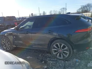2017 Jaguar F-Pace 35t R-Sport with VIN SADCL2BV5HA894161, listed as a IAAI auction lot 41452763 with 57,281 mi miles and . Bid and sale history available at DreamBid. Image 14.