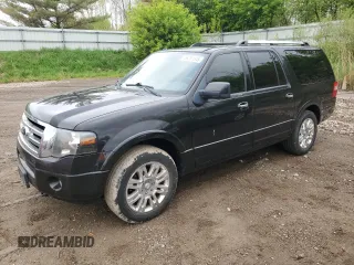 2013 Ford Expedition Max Limited with VIN 1FMJK2A52DEF66170, listed as a Copart auction lot 56281545 with 243,077 mi miles and Clean title. Bid and sale history available at DreamBid. Image 1.