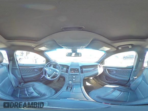 2015 Ford Taurus Limited with VIN 1FAHP2F81FG117650, listed as a Copart auction lot 55126245 with 201,909 mi miles and Salvage title. Bid and sale history available at DreamBid. Image 14.