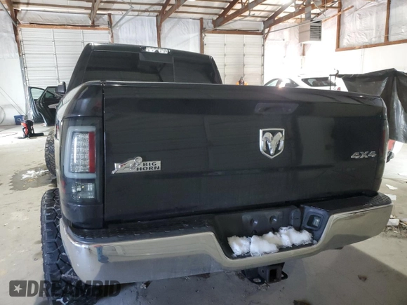2018 Ram 2500 Big Horn with VIN 3C6UR5DL3JG184119, listed as a Copart auction lot 41688315 with 0 mi miles and Salvage Title. Bid and sale history available at carsss.com. Image 6.
