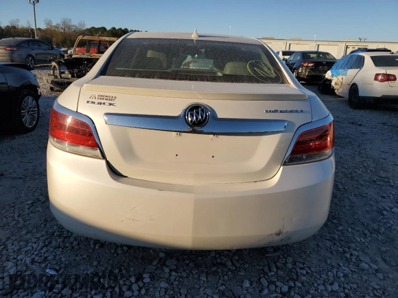 2012 Buick LaCrosse Leather with VIN 1G4GC5ER1CF196716, listed as a Copart auction lot 86140544 with 0 mi miles and Salvage Title. Bid and sale history available at carsss.com. Image 6.