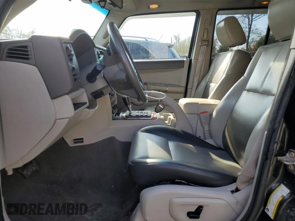 2007 Jeep Commander Limited with VIN 1J8HG58PX7C654745, listed as a Copart auction lot 81291764 with 181,725 mi miles and Clean title. Bid and sale history available at DreamBid. Image 7.