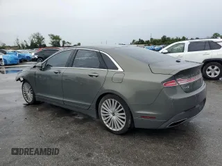 2017 Lincoln MKZ Hybrid Reserve with VIN 3LN6L5MU4HR602533, listed as a Copart auction lot 58864905 with 122,363 mi miles and Salvage title. Bid and sale history available at DreamBid. Image 2.