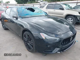 2019 Maserati Ghibli S Q4 GranSport z VIN ZAM57YTS5K1313261, wystawiony jako IAAI lot #42148257 z przebiegiem 47 282 mil mil oraz . Historia ofert i sprzedaży dostępna na DreamBid. Obrazek 1.