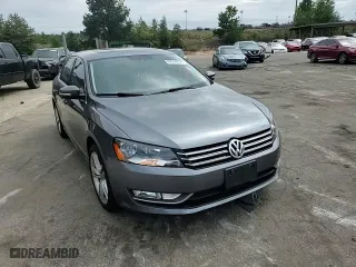 2015 Volkswagen Passat 1.8T Sport with VIN 1VWBT7A35FC009590, listed as a Copart auction lot 69564634 with 61,959 mi miles and Salvage Title. Bid and sale history available at carsss.com. Image 10.