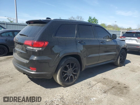 2021 Jeep Grand Cherokee High Altitude with VIN 1C4RJFCG7MC598107, listed as a Copart auction lot 53975805 with 68,740 mi miles and Salvage title. Bid and sale history available at DreamBid. Image 3.
