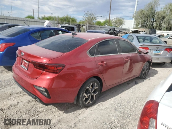 2019 Kia Forte LXS with VIN 3KPF24AD0KE079421, listed as a Copart auction lot 53004155 with 93,695 mi miles and Salvage title. Bid and sale history available at DreamBid. Image 3.