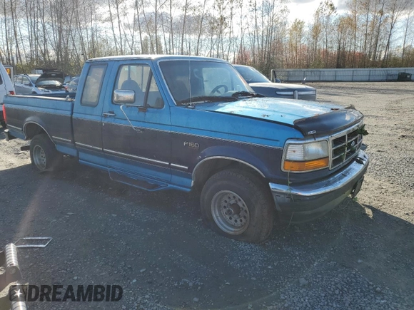 1995 Ford F-150 with VIN 1FTEX14H2SKA82635, listed as a Copart auction lot 77324504 with 0 mi miles and Clean Title. Bid and sale history available at carsss.com. Image 4.