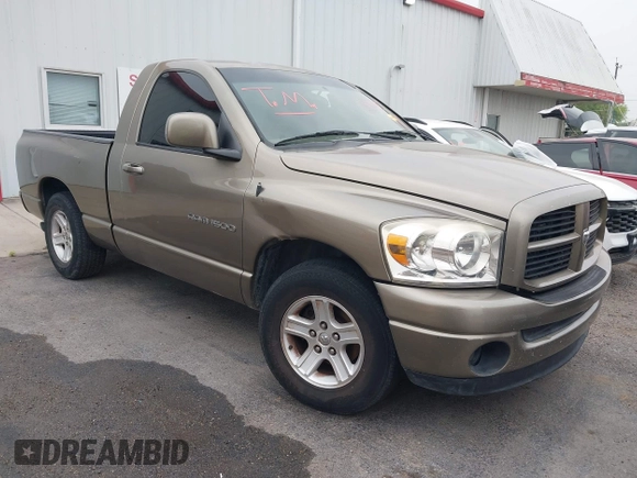 2007 Dodge 1500 SLT with VIN 1D7HA16P27J567637, listed as a IAAI auction lot 42122423 with 230,111 mi miles and . Bid and sale history available at DreamBid. Image 1.