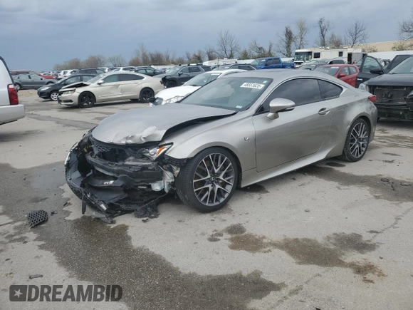 2016 Lexus RC 200t F Sport z VIN JTHHA5BCXG5002550, wystawiony jako Copart lot #48551625 z przebiegiem 89 857 mil mil oraz Szkoda całkowita • Salvage title. Historia ofert i sprzedaży dostępna na DreamBid. Obrazek 1.