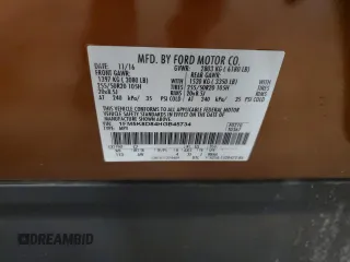 2017 Ford Explorer XLT with VIN 1FM5K8D84HGB45734, listed as a Copart auction lot 55063125 with 89,779 mi miles and Salvage Title. Bid and sale history available at carsss.com. Image 13.