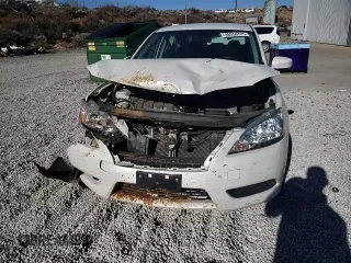 2013 Nissan Sentra FE+ S with VIN 3N1AB7AP7DL767245, listed as a Copart auction lot 46358725 with 61,035 mi miles and Salvage Title. Bid and sale history available at DreamBid. Image 11.