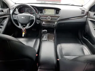 2014 Kia Cadenza Premium with VIN KNALN4D71E5129725, listed as a Copart auction lot 79110494 with 76,919 mi miles and Salvage Title. Bid and sale history available at carsss.com. Image 8.