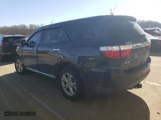 2013 Dodge Durango SXT with VIN 1C4RDJAG1DC637707, listed as a Copart auction lot 42131705 with 0 mi miles and Salvage Title. Bid and sale history available at carsss.com. Image 2.