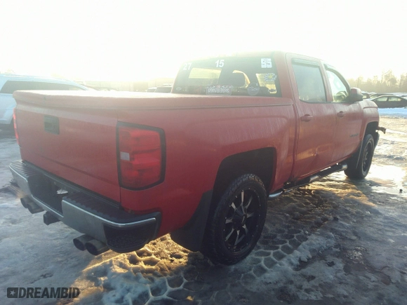 2014 Chevrolet Silverado 1500 LT with VIN 3GCUKREC0EG106440, listed as a IAAI auction lot 41635561 with 180,101 mi miles. Bid and sale history available at carsss.com. Image 4.