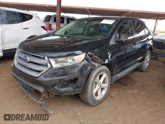 2017 Ford Edge SE with VIN 2FMPK3G91HBC02771, listed as a IAAI auction lot 42164948 with 107,264 mi miles and . Bid and sale history available at DreamBid. Image 2.