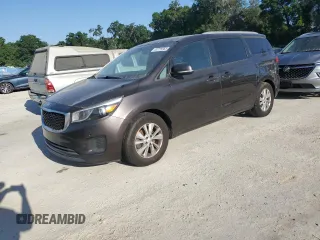 2017 Kia Sedona LX with VIN KNDMB5C15H6242708, listed as a Copart auction lot 52725965 with 165,992 mi miles and Clean Title. Bid and sale history available at DreamBid. Image 1.