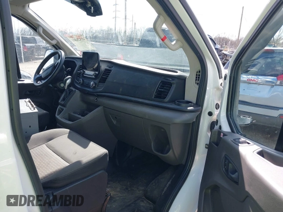 2020 Ford Transit Cargo with VIN 1FTYE1Y89LKA52806, listed as a IAAI auction lot 41528000 with 70,947 mi miles and . Bid and sale history available at DreamBid. Image 5.