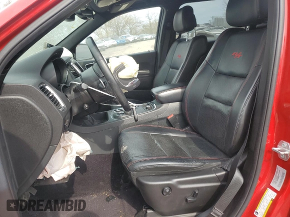 2016 Dodge Durango R/T with VIN 1C4SDJCT0GC363223, listed as a Copart auction lot 49968855 with 137,597 mi miles and Salvage Title. Bid and sale history available at DreamBid. Image 7.