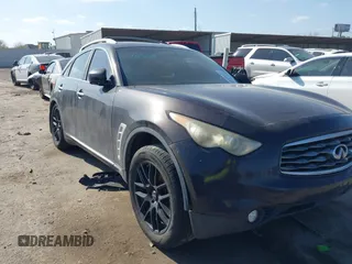 2011 Infiniti FX35 with VIN JN8AS1MW2BM140442, listed as a IAAI auction lot 41746340 with 207,569 mi miles. Bid and sale history available at carsss.com. Image 1.