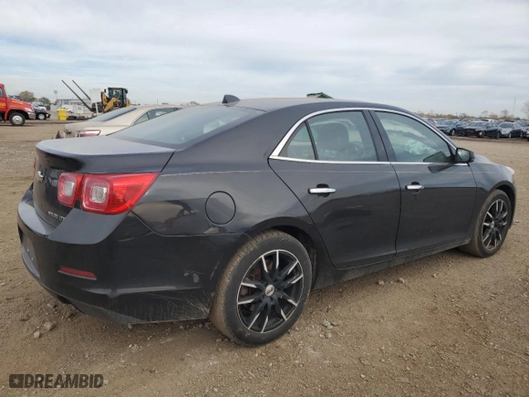 2014 Chevrolet Malibu LTZ with VIN 1G11J5SX2EF118847, listed as a Copart auction lot 77367594 with 114,896 mi miles and Salvage Title. Bid and sale history available at carsss.com. Image 3.