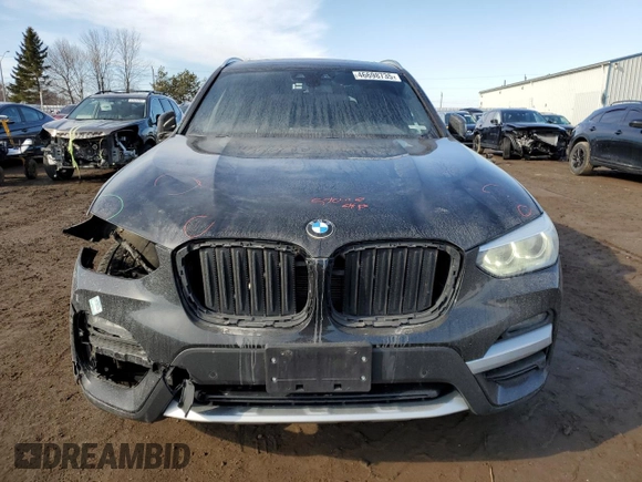 2020 BMW X3 xDrive30i with VIN 5UXTY5C09L9B72382, listed as a Copart auction lot 46698735 with 112,118 mi miles and Clean Title. Bid and sale history available at DreamBid. Image 5.