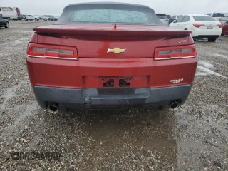 2015 Chevrolet Camaro LT with VIN 2G1FF3D31F9177419, listed as a Copart auction lot 44615225 with 186,589 mi miles and Salvage Title. Bid and sale history available at carsss.com. Image 6.