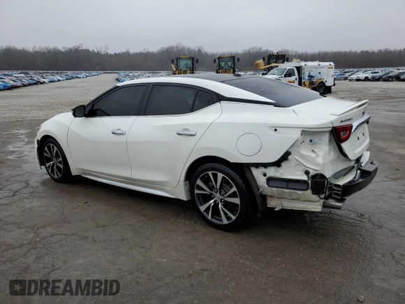 2017 Nissan Maxima S with VIN 1N4AA6AP6HC379649, listed as a Copart auction lot 43434295 with 115,343 mi miles and Salvage Title. Bid and sale history available at DreamBid. Image 2.