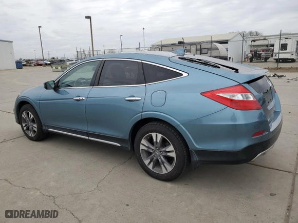 2013 Honda Crosstour EX-L with VIN 5J6TF2H56DL005967, listed as a Copart auction lot 47592335 with 178,346 mi miles and Salvage Title. Bid and sale history available at carsss.com. Image 2.