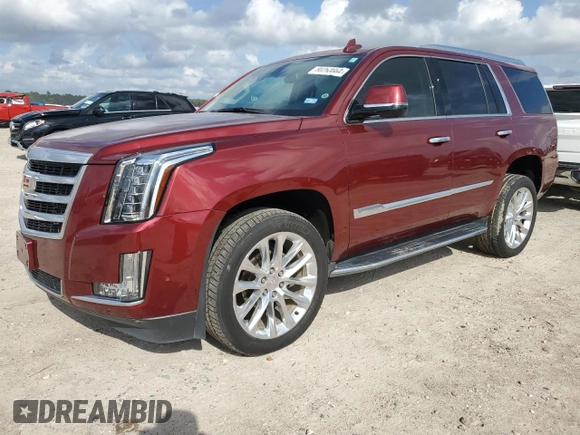 2020 Cadillac Escalade Luxury z VIN 1GYS3BKJ9LR217557, wystawiony jako Copart lot #80260884 z przebiegiem 63 461 mil mil oraz Szkoda całkowita • Salvage title. Historia ofert i sprzedaży dostępna na DreamBid. Obrazek 1.