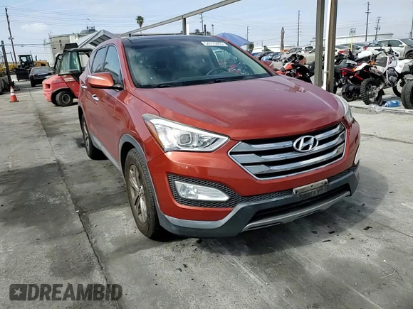 2014 Hyundai Santa Fe with VIN 5XYZU3LB4EG125059, listed as a Copart auction lot 54713465 with 79,601 mi miles and Salvage title. Bid and sale history available at DreamBid. Image 14.
