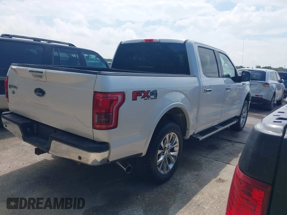 2017 Ford F-150 XL with VIN 1FTEW1EG2HFA40301, listed as a IAAI auction lot 42668834 with 164,951 mi miles and . Bid and sale history available at DreamBid. Image 4.