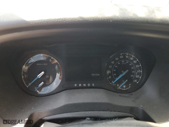 2020 Ford Ranger XL with VIN 1FTER1EH4LLA38284, listed as a Copart auction lot 75850594 with 55,113 mi miles and Salvage Title. Bid and sale history available at carsss.com. Image 9.