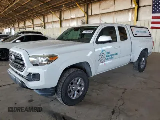 2018 Toyota Tacoma SR with VIN 5TFRX5GN2JX111711, listed as a Copart auction lot 46933655 with 72,714 mi miles and Salvage Title. Bid and sale history available at DreamBid. Image 1.