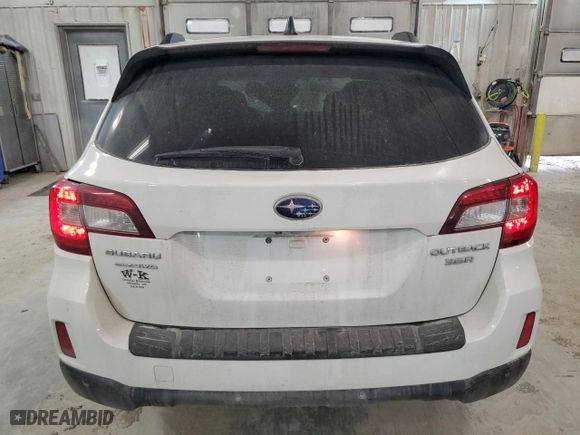 2017 Subaru Outback Touring with VIN 4S4BSETC6H3437156, listed as a Copart auction lot 44235985 with 106,858 mi miles and Non Repairable. Bid and sale history available at carsss.com. Image 6.