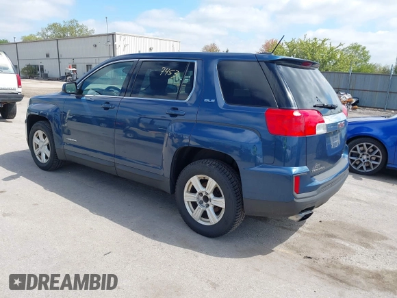 2016 GMC Terrain SLE with VIN 2GKALMEK9G6132385, listed as a IAAI auction lot 42147453 with 198,390 mi miles and . Bid and sale history available at carsss.com. Image 3.