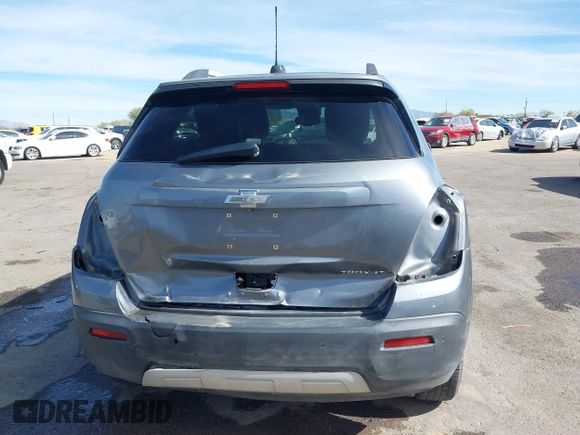 2015 Chevrolet Trax LT with VIN KL7CJLSB7FB149719, listed as a IAAI auction lot 41476232 with 130,337 mi miles. Bid and sale history available at carsss.com. Image 17.