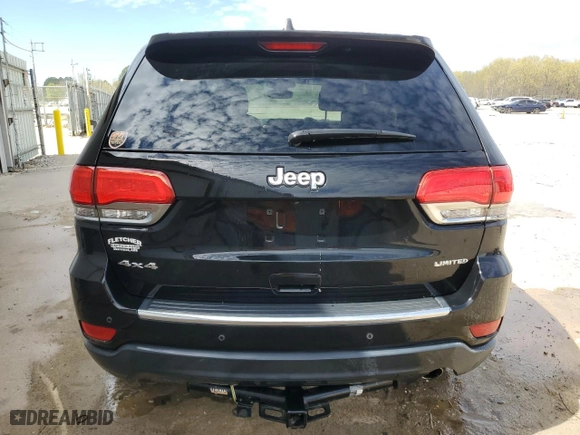 2017 Jeep Grand Cherokee Limited with VIN 1C4RJFBG4HC899103, listed as a Copart auction lot 49295745 with 107,498 mi miles and Clean Title. Bid and sale history available at carsss.com. Image 6.