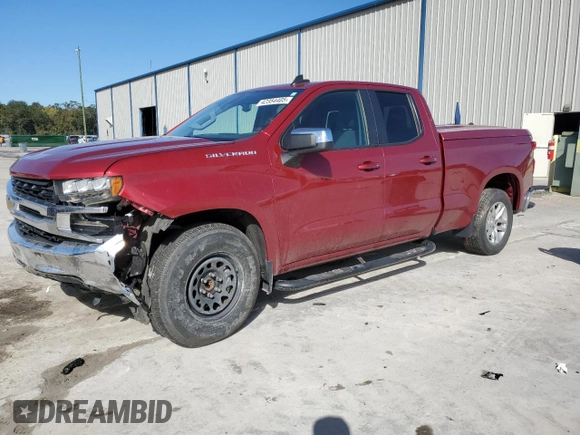 2019 Chevrolet Silverado 1500 LT with VIN 1GCRWCED8KZ312617, listed as a Copart auction lot 42354405 with 70,432 mi miles and Salvage Title. Bid and sale history available at DreamBid. Image 1.