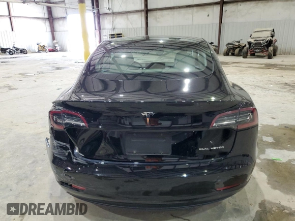 2021 Tesla Model 3 Long Range z VIN 5YJ3E1EB8MF048996, wystawiony jako Copart lot #57501495 z przebiegiem 45 952 mil mil oraz Szkoda całkowita • Salvage title. Historia ofert i sprzedaży dostępna na DreamBid. Obrazek 6.