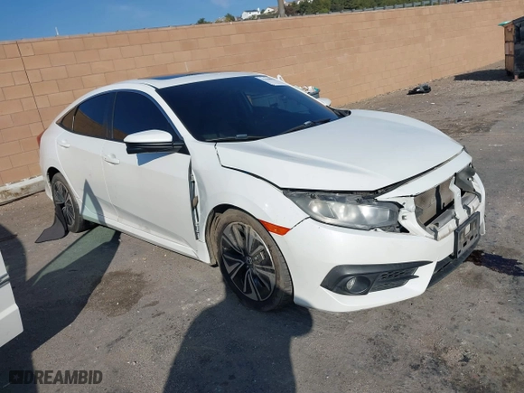 2016 Honda Civic Sedan EX-T with VIN 2HGFC1F31GH633820, listed as a IAAI auction lot 41448059 with NaN miles. Bid and sale history available at carsss.com. Image 1.