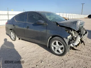 2016 Nissan Versa S Plus with VIN 3N1CN7APXGL822128, listed as a Copart auction lot 51239595 with 86,701 mi miles and Salvage Title. Bid and sale history available at carsss.com. Image 4.
