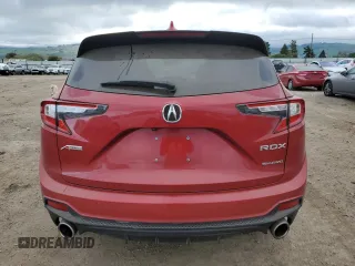 2023 Acura RDX w/A-Spec Advance Package with VIN 5J8TC2H88PL004317, listed as a Copart auction lot 50690825 with 28,077 mi miles and Salvage Title. Bid and sale history available at carsss.com. Image 6.