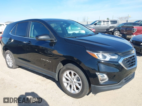 2021 Chevrolet Equinox LT z VIN 3GNAXUEV9ML301023, wystawiony jako IAAI lot #41724958 z przebiegiem 114 245 mil mil oraz . Historia ofert i sprzedaży dostępna na DreamBid. Obrazek 1.